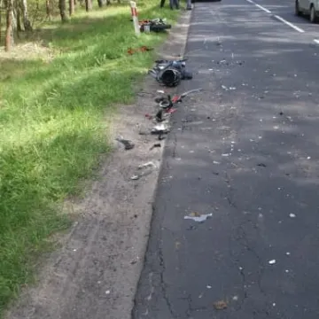 Śmierć 17-letniego motocyklisty 