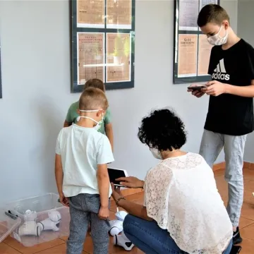 Szachy i roboty w muzeum w Radomsku