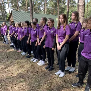 Klasy mundurowe rywalizowały na biwaku w Białym Brzegu