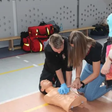 VII Maraton Resuscytacji w PSP 7 w Radomsku