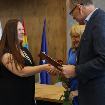 Nowe awanse nauczycieli i pożegnanie dyrektora PSP nr 6 w Radomsku