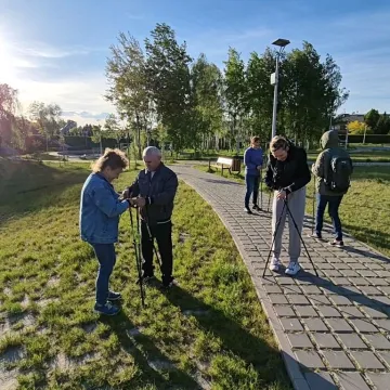 Ostatnie spotkanie z cyklu „Gliniankowy Nordic Walking” za nami