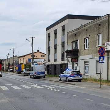 52-latka potrąciła mężczyznę na pasach na ulicy Narutowicza w Radomsku