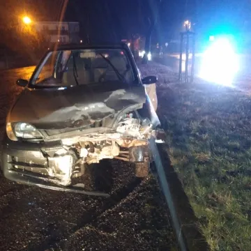 [AKTUALIZACJA] Czołowe zderzenie pojazdów na DK91. Sprawca pijany