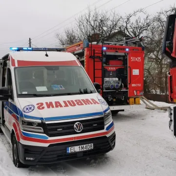 Śmiertelna ofiara pożaru domu jednorodzinnego w Strzałkowie
