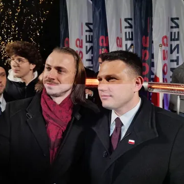 Tak dla prostych podatków. Nie dla imigracji. Sławomir Mentzen pojawił się w Radomsku