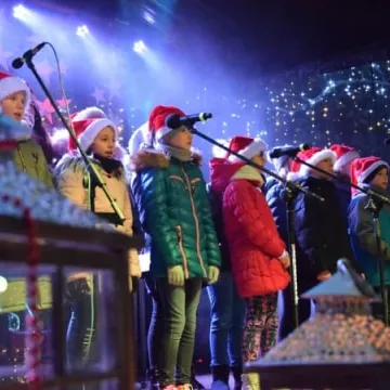 Miejska Wigilia na placu 3 Maja w Radomsku