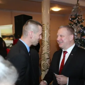 Wigilijny wieczór starostwa