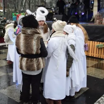 Miejska Wigilia na placu 3 Maja w Radomsku