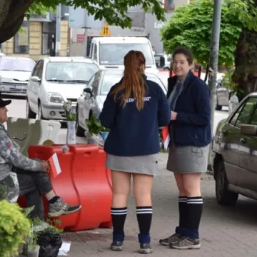 Dzień Flagi z harcerzami