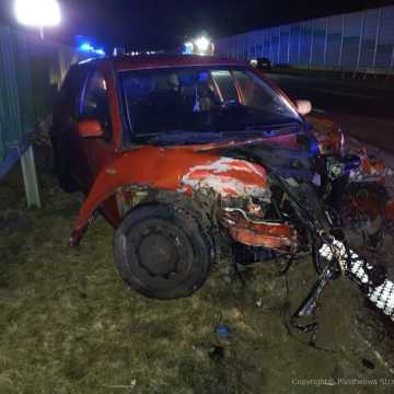 Trzy samochody zderzyły się na A1 niedaleko Radomska. Jeden z kierowców zasnął