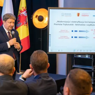 Będzie odbudowa linii kolejowej Piotrków Tryb. - Bełchatów