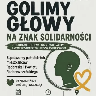 „Golimy głowy”. Wyjątkowa akcja solidarności w Radomsku