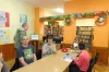 Popołudniowe czytanie w bibliotece
