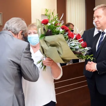 Podziękowali skarbnikowi za pracę