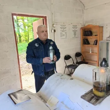 Oddali hołd zamordowanym Żydom z Przedborza