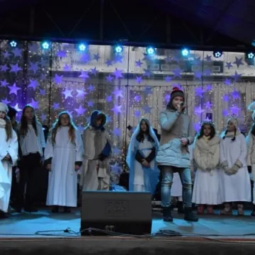 Miejska Wigilia na placu 3 Maja w Radomsku