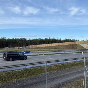 Trzy pasy na A1 już służą kierowcom