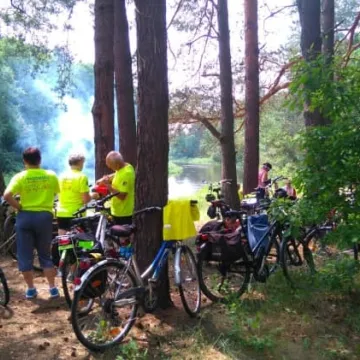 Rajd rowerowy z MOSiR