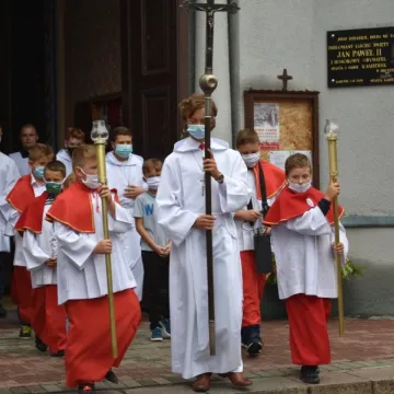 Parafialne dożynki w Kamieńsku