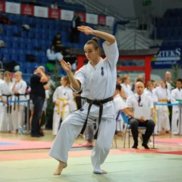 Weronika Mazur z Pucharem Polski