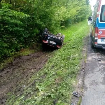 Wypadek na drodze do Gidel