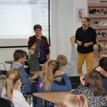 Niecodzienna lekcja historii w bibliotece