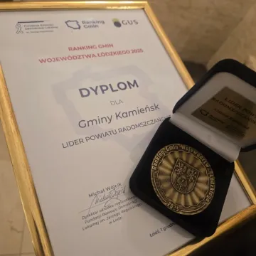 Kamieńsk najlepszą gminą w Łódzkiem. Lider Rankingu FRDL