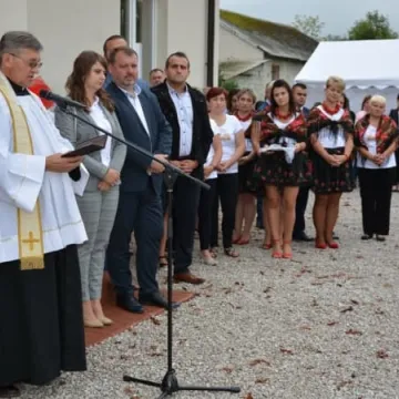 Dożynki w Niedośpielinie w gminie Wielgomłyny