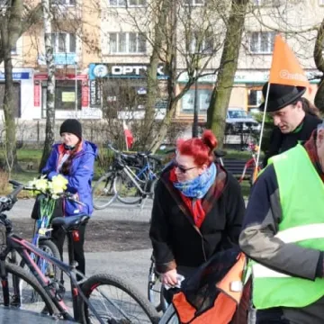 Powitali wiosnę na rowerach 