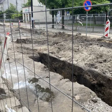 Jak postępują prace przy przebudowie ulicy Fabianiego?