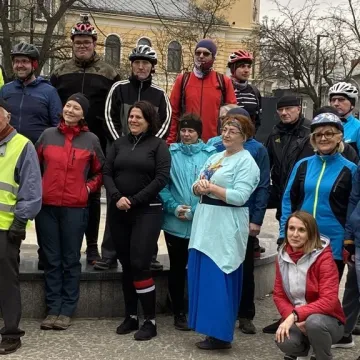 Rowerzyści z Radomska pożegnali zimę