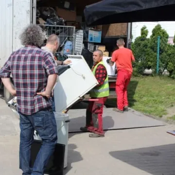 Mieszkańcy pozbywają się elektroodpadów