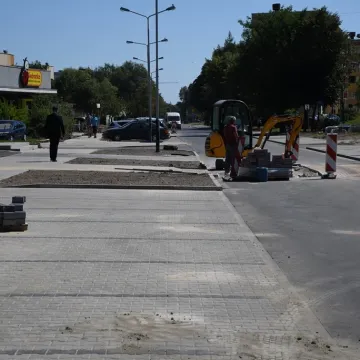 Piotrków Tryb.: dobiega końca remont ul. Belzackiej