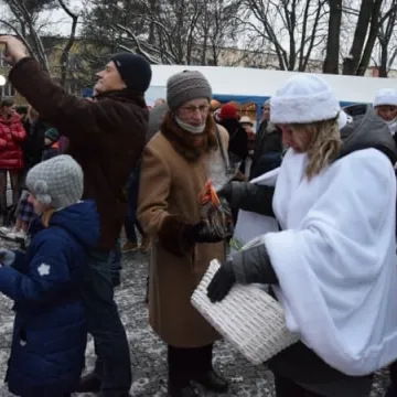 Miejska Wigilia na placu 3 Maja w Radomsku
