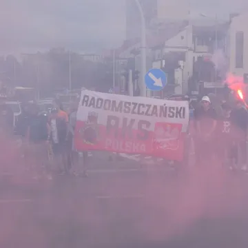 Kibice RKS Radomsko oddali hołd powstańcom warszawskim