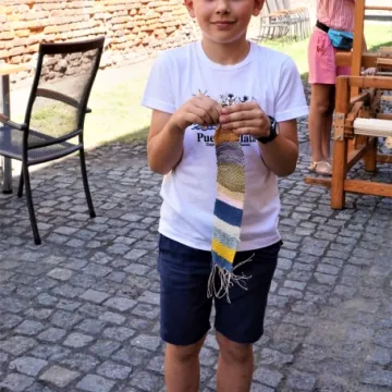 „Tkanie na ramkach” w muzeum w Radomsku