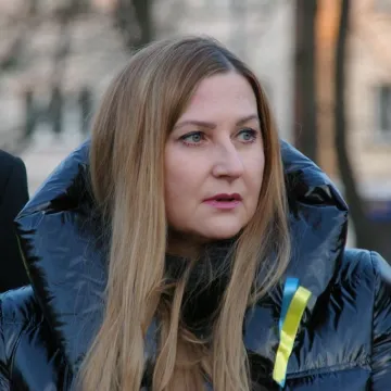 Radomsko: Wiec solidarności z Ukrainą