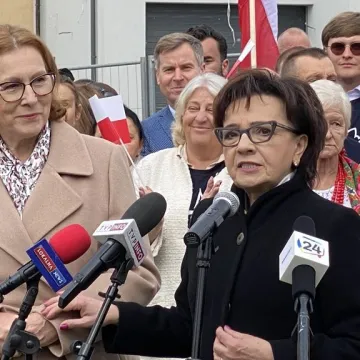 Marszałek Sejmu - Elżbieta Witek z wizytą w Strzałkowie