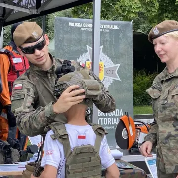 Patriotyczno-wojskowy piknik z „terytorialsami”