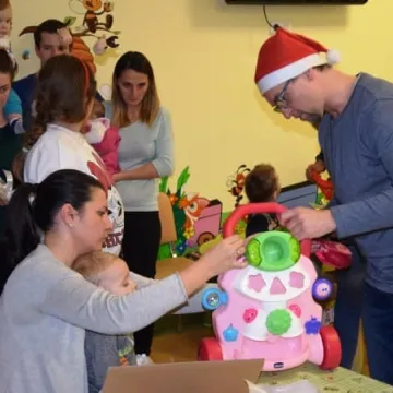 Mikołajki z radnymi Platformy