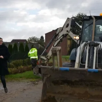 Przebudowa drogi powiatowej Przybyszów - Kobiele