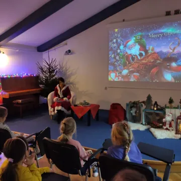 Mikołajki w bibliotece w Radomsku