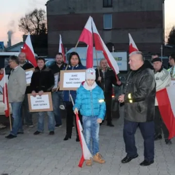 Mieszkańcy blokują Narutowicza