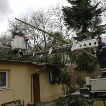 7 interwencji straży pożarnej z powodu silnego wiatru