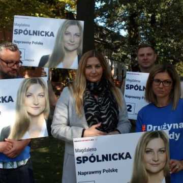 Magdalena Spólnicka podsumowała kampanię wyborczą