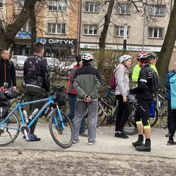 Rowerzyści z Radomska pożegnali zimę
