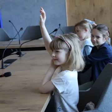 Najmłodsi z wizytą u prezydenta Radomska