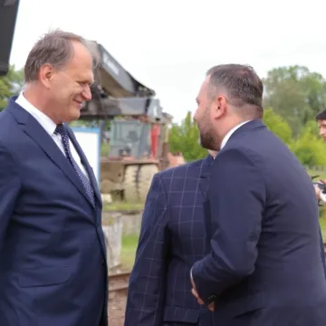 Pociąg „Warszyc” wjechał na peron w Radomsku