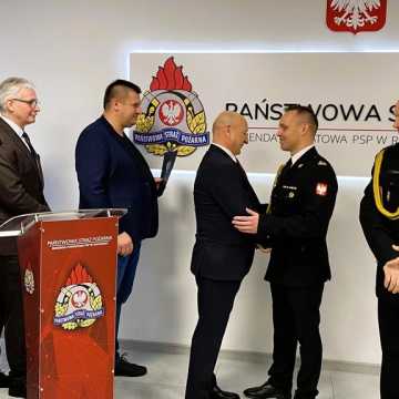 [WIDEO] Artur Bartosik został Komendantem Powiatowym PSP w Radomsku